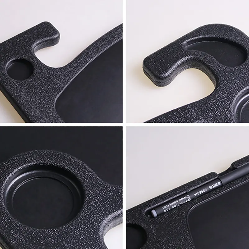 Khay đa năng gắn vô lăng ô tô RG1431, dùng làm bàn để laptop hoặc bàn ăn, bàn làm việc mini trong xe.