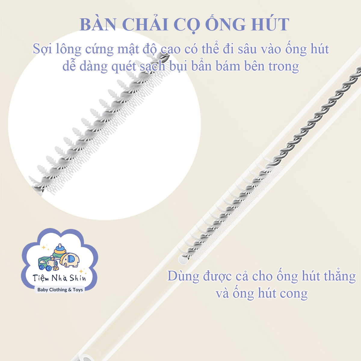 Bộ cọ rửa bình sữa Regoo RG2046 bộ 3 món, đầu cọ silicon, kèm đế thoát nước bằng silicon, thiết kế cầm tay, chuyên dùng để vệ sinh bình sữa, núm ti và ống hút cho bé.