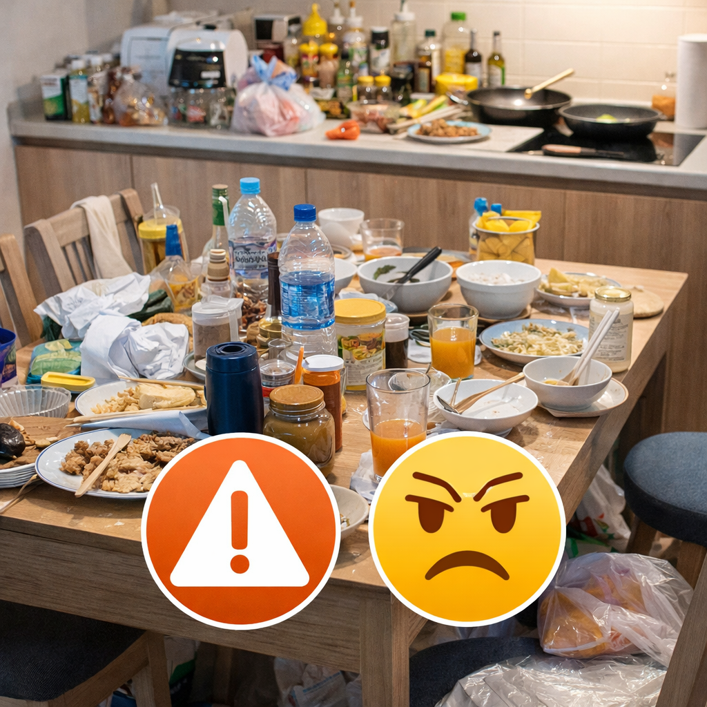 Bàn ăn và mặt bếp lúc nào cũng chật đồ: 9 cách sắp lại để nấu nướng đỡ rối hơn