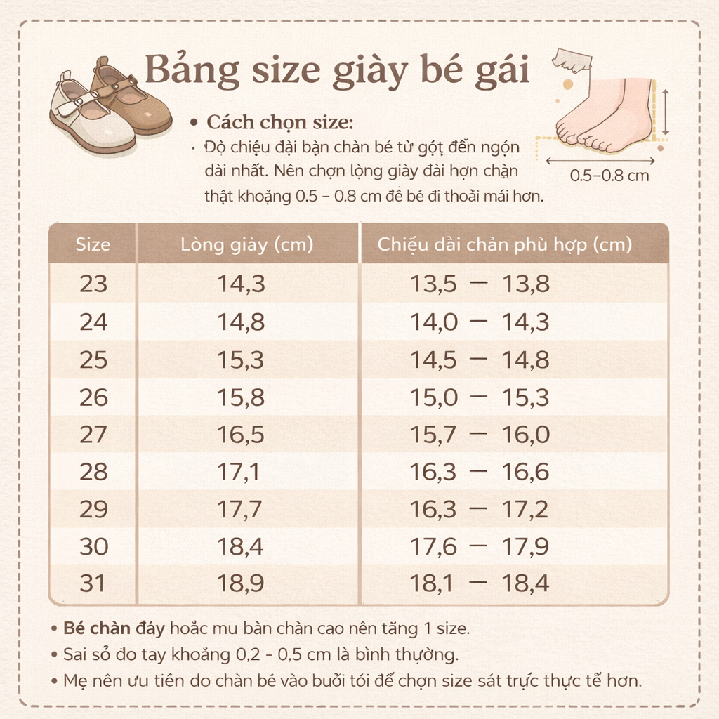 Giày bé gái công chúa Regoo RG2231 đế mềm chống trượt, quai dán Velcro, mặt giày PU