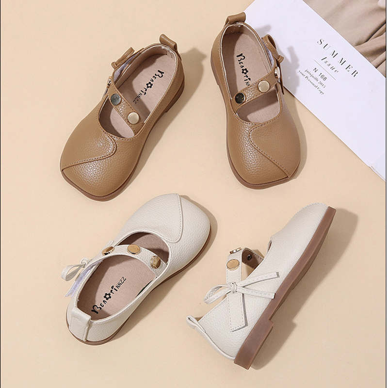 Giày bé gái công chúa Regoo RG2231 đế mềm chống trượt, quai dán Velcro, mặt giày PU