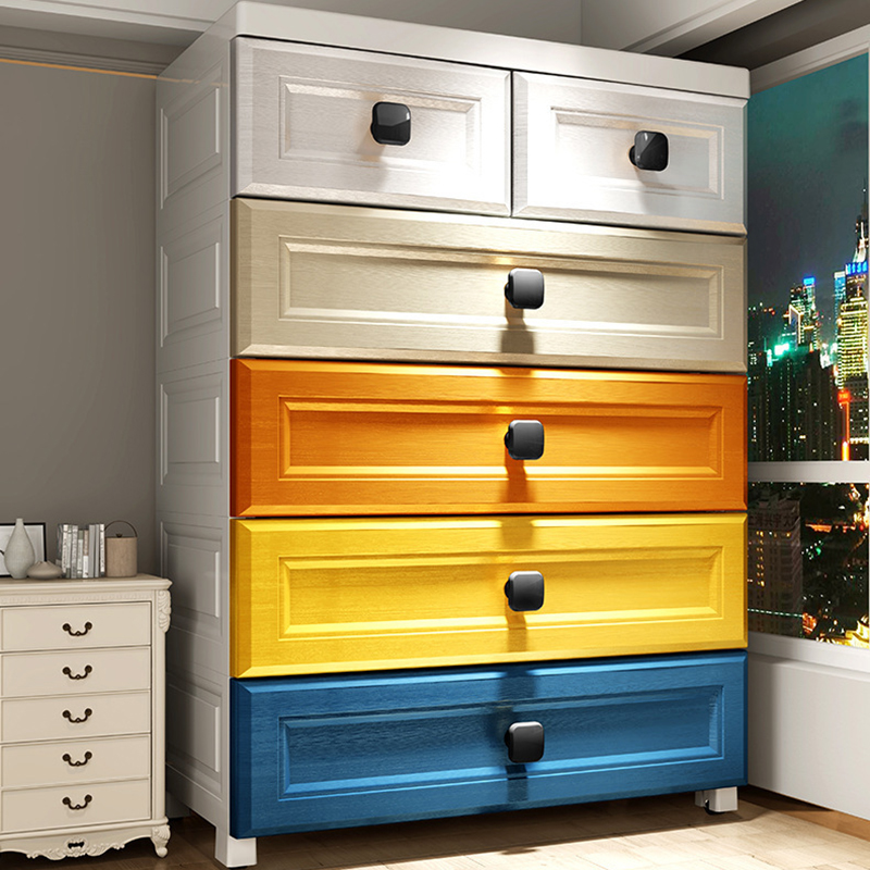 Tủ ngăn kéo nhựa Regoo RG3136, 3–6 tầng, có bánh xe, nhiều ngăn, đặt sàn gọn gàng