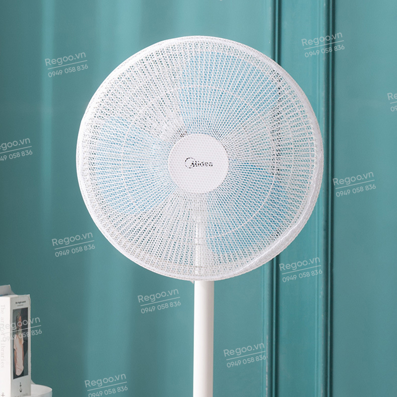 Lưới chụp quạt Regoo RG2841 set 5 chiếc, hạn chế kẹp tay và bám bụi, dùng cho quạt điện gia đình, phù hợp nhà có trẻ nhỏ.