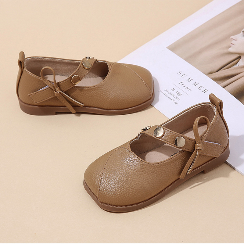 Giày bé gái công chúa Regoo RG2231 đế mềm chống trượt, quai dán Velcro, mặt giày PU