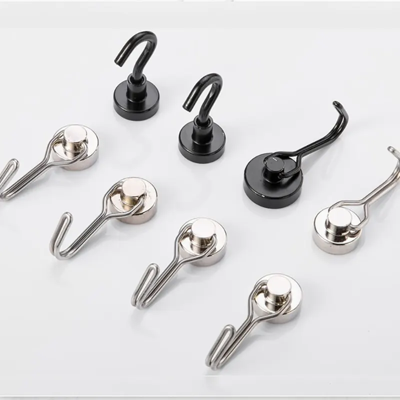 Móc nam châm từ tính RG2631, lực hút mạnh, treo đồ trên bề mặt kim loại không cần khoan