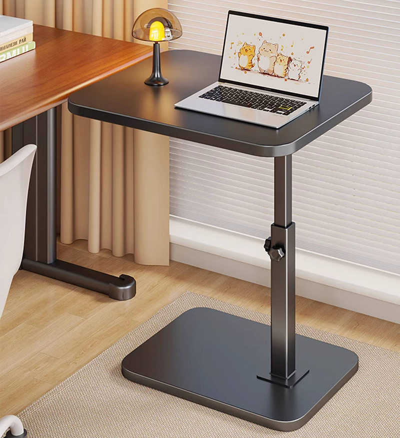 Bàn phụ nâng hạ evesigar / It's Home, chỉnh cao 45-80cm, chân chữ L, kê laptop và làm việc