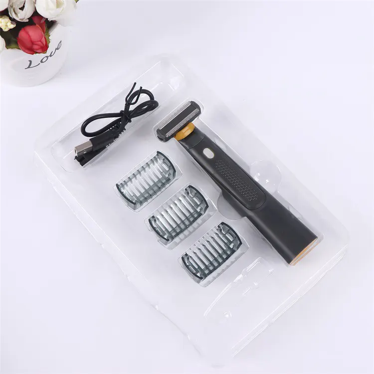 Máy tỉa lông body mini cầm tay RG1636, sạc tích điện, dài 15cm, pin 500–800mAh, dùng hơn 60 phút