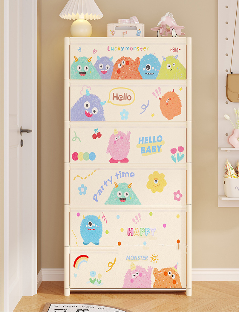 Tủ giày nhiều tầng Regoo RG3131 có cửa che trước, bản 3/5/6 tầng, chống bụi, hợp lối vào và phòng ngủ