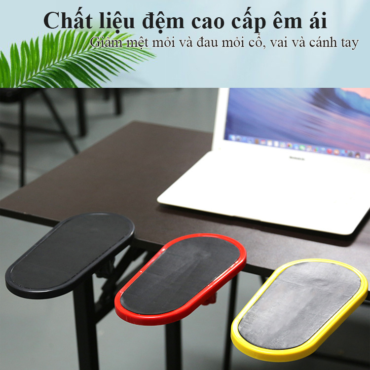 Giá đỡ tay máy tính Regoo RG3133 xoay 180 độ, mặt đỡ 27 x 14 cm, kẹp bàn tới 6 cm