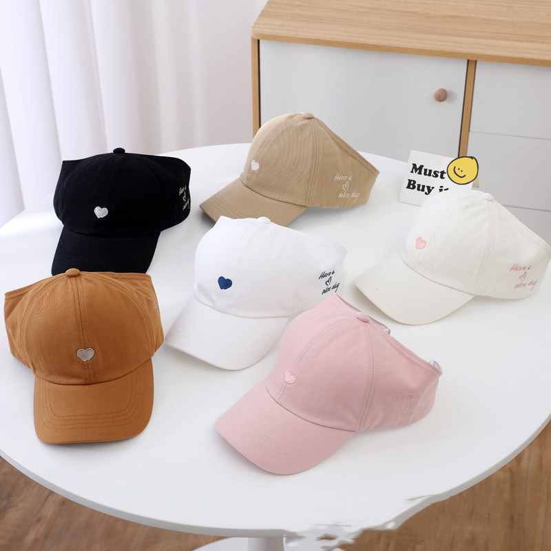 Mũ lưỡi trai mẹ và bé Regoo RG1643, vải cotton có chỉnh size, có size cho bé và cho mẹ