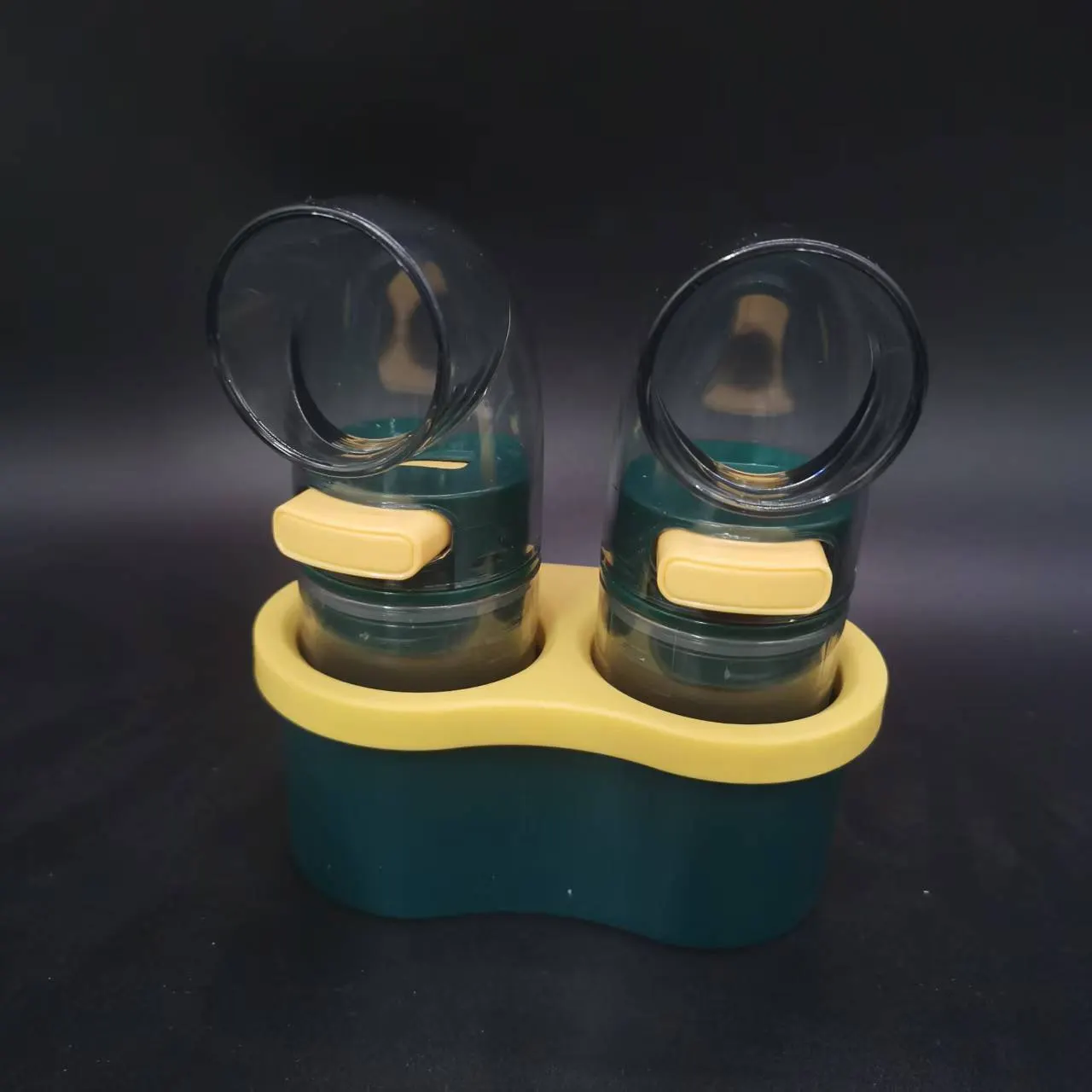 Bình đựng gia vị định lượng Regoo RG2031, bấm 0,5g/lần, bản 1 bình, set 2 hoặc set 3 có đế