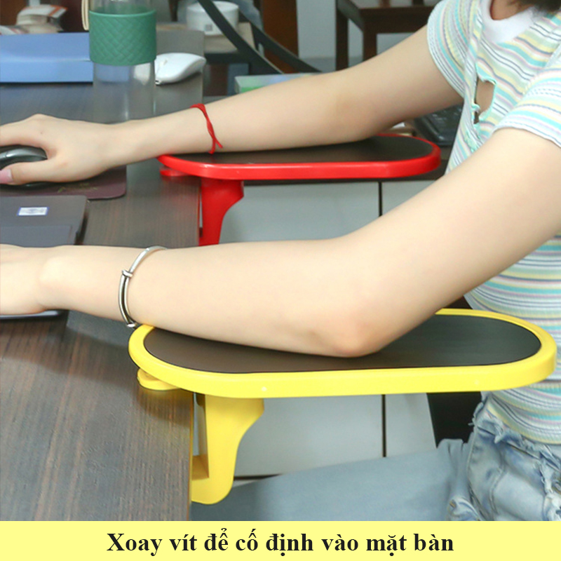 Giá đỡ tay máy tính Regoo RG3133 xoay 180 độ, mặt đỡ 27 x 14 cm, kẹp bàn tới 6 cm