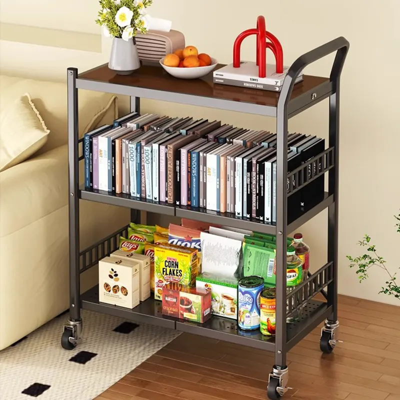 Kệ di động đa năng Regoo RG341, 3 tầng có bánh xe, thép cacbon sơn tĩnh điện