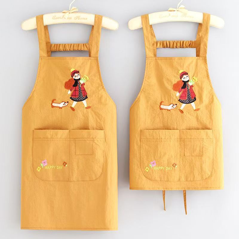 Tạp dề chống thấm Regoo RG1835 combo 2 chiếc, 1 dáng ngắn 54x68cm, 1 dáng dài 74x68cm, có túi trước tiện dùng