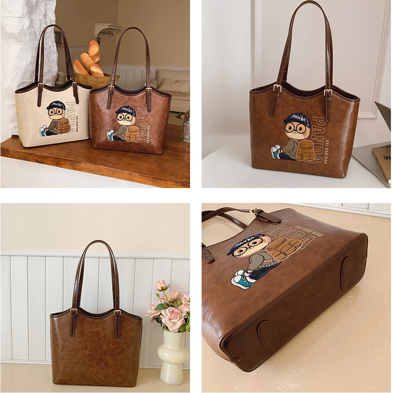 Túi đeo vai / túi xách tay nữ phong cách retro, túi xách công sở phù hợp đi làm, đi chơi và sử dụng hằng ngày bằng da PU cao cấp