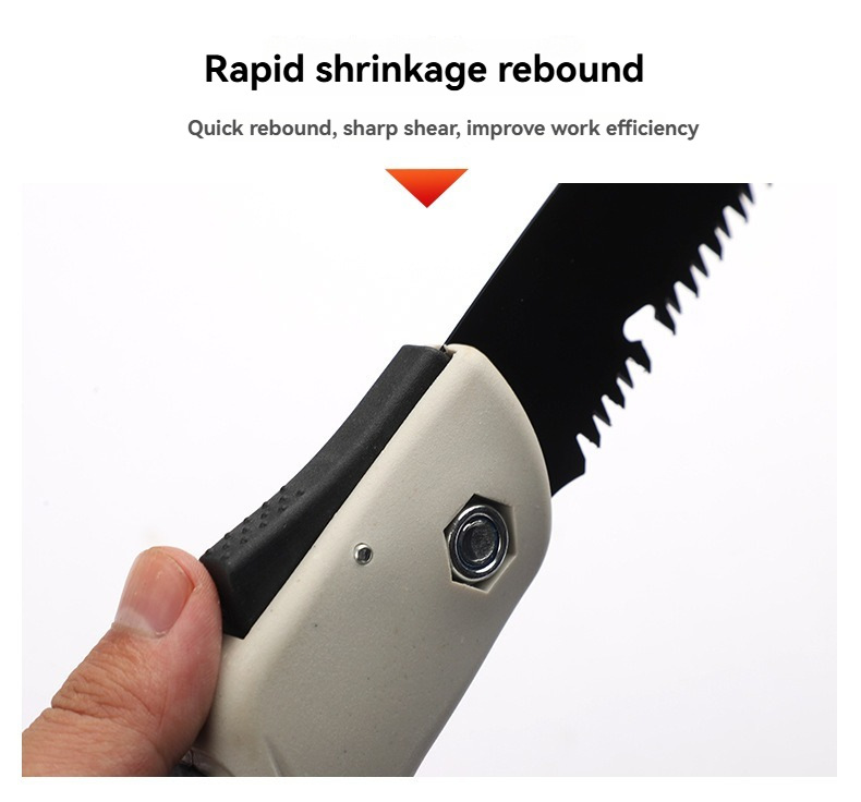 Bộ dụng cụ làm vườn 5 món Regoo RG3132, gồm kéo tỉa, cưa gấp, tay cầm êm chống trượt