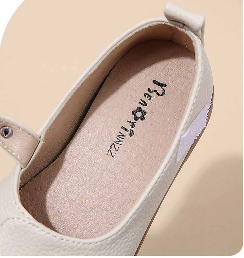 Giày bé gái công chúa Regoo RG2231 đế mềm chống trượt, quai dán Velcro, mặt giày PU