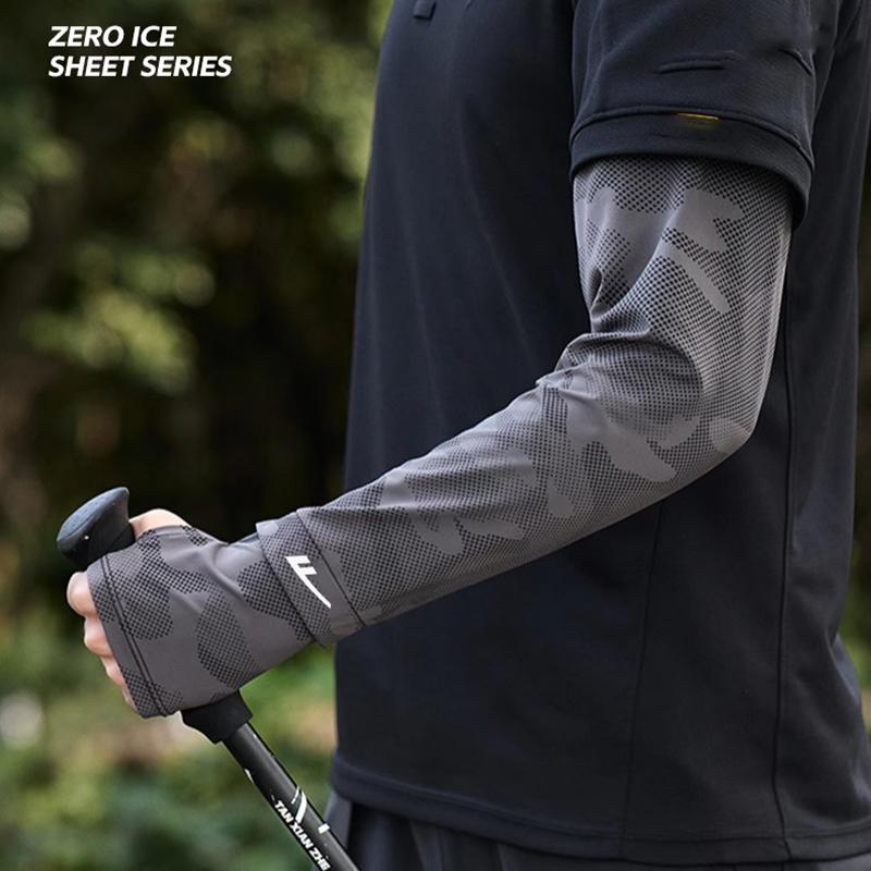 Ống tay chống nắng Regoo RG646 vải lạnh thoáng khí, dài từ 42 cm+, hỗ trợ che phủ tay khi đi ngoài trời