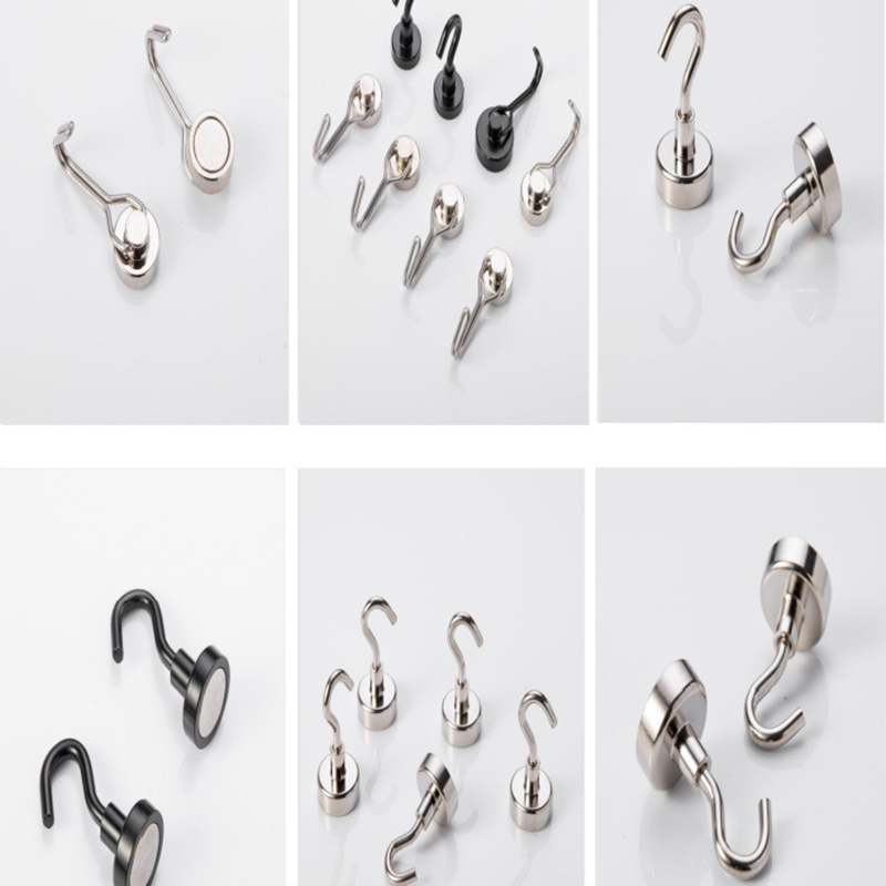 Móc nam châm từ tính RG2631, lực hút mạnh, treo đồ trên bề mặt kim loại không cần khoan