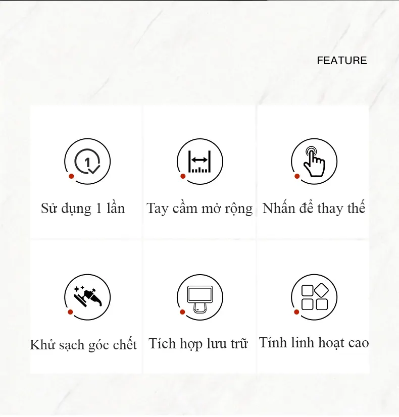 Bàn chải bồn cầu dùng một lần không góc chết RG1832, bộ cọ treo tường nhà vệ sinh có đầu thay thế thần thánh sẵn chất tẩy tự làm sạch nhà vệ sinh gia đình