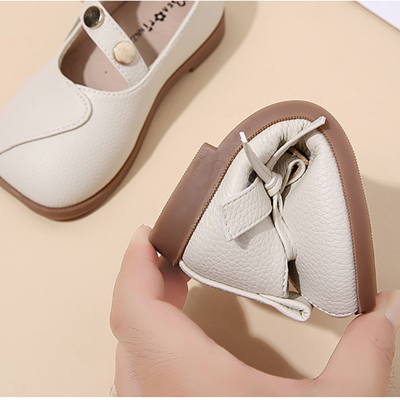 Giày bé gái công chúa Regoo RG2231 đế mềm chống trượt, quai dán Velcro, mặt giày PU