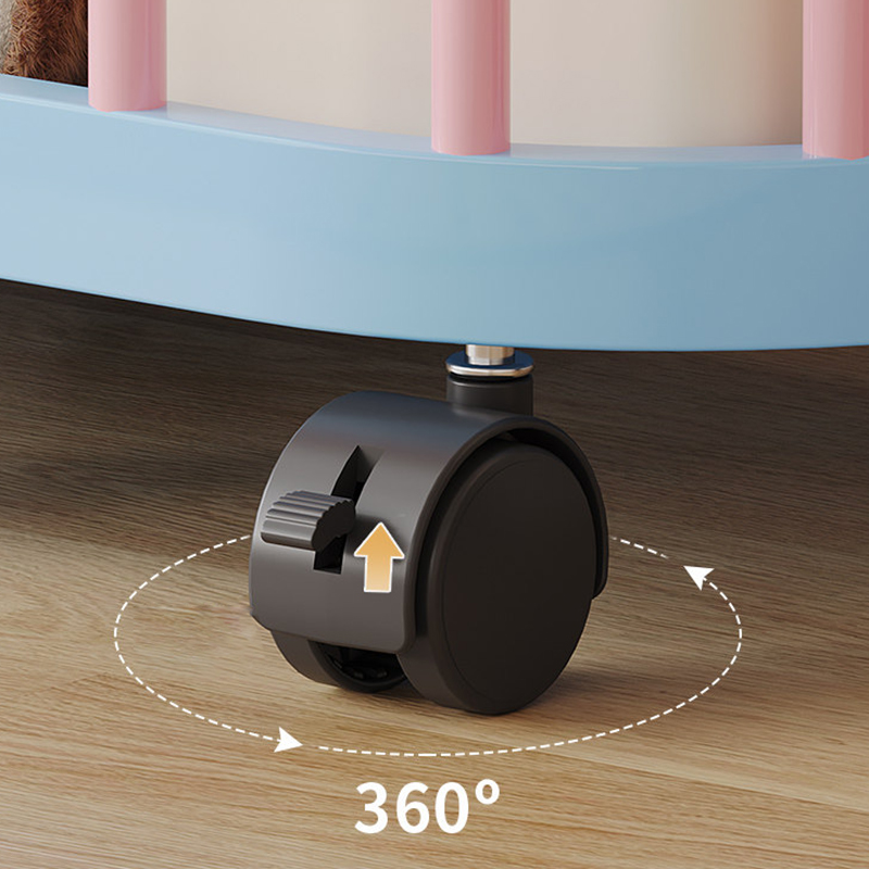 Giá treo quần áo xương rồng Regoo RG3134, để sàn 2 tầng, có bánh xe, size 60/80/100 cm