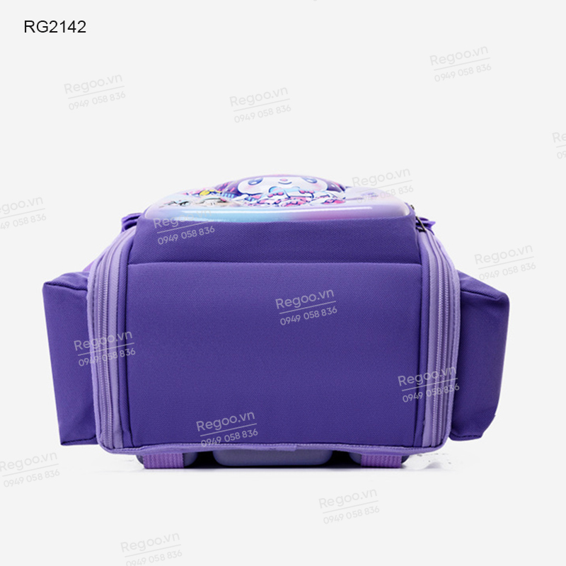 Balo chống gù mầm non Regoo vải Oxford cao cấp chống thấm RG2142, cặp sách trẻ em trợ lực, balo đi học nhiều ngăn cho bé trai bé gái
