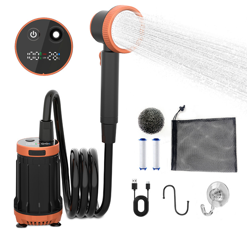 Bộ vòi sen điện ngoài trời tắm rửa đa năng di động RG1732 dùng cho cắm trại, dã ngoại, ký túc xá hoặc tắm nhanh ngoài trời - Bảo hành 24 Tháng