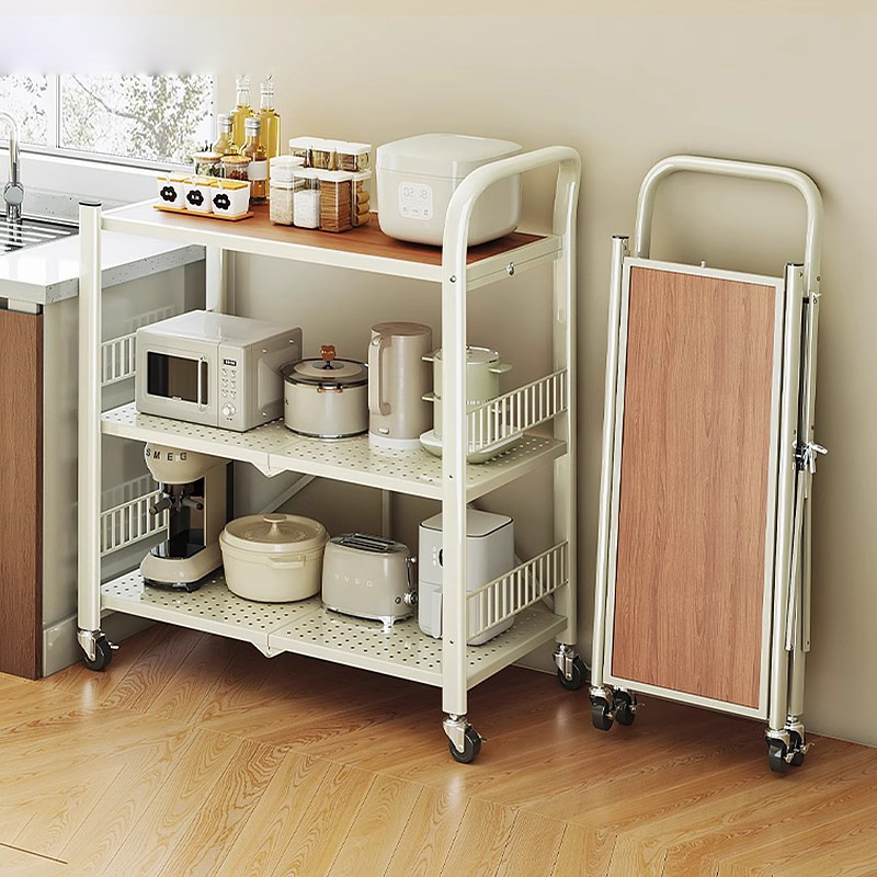 Kệ di động đa năng Regoo RG341, 3 tầng có bánh xe, thép cacbon sơn tĩnh điện