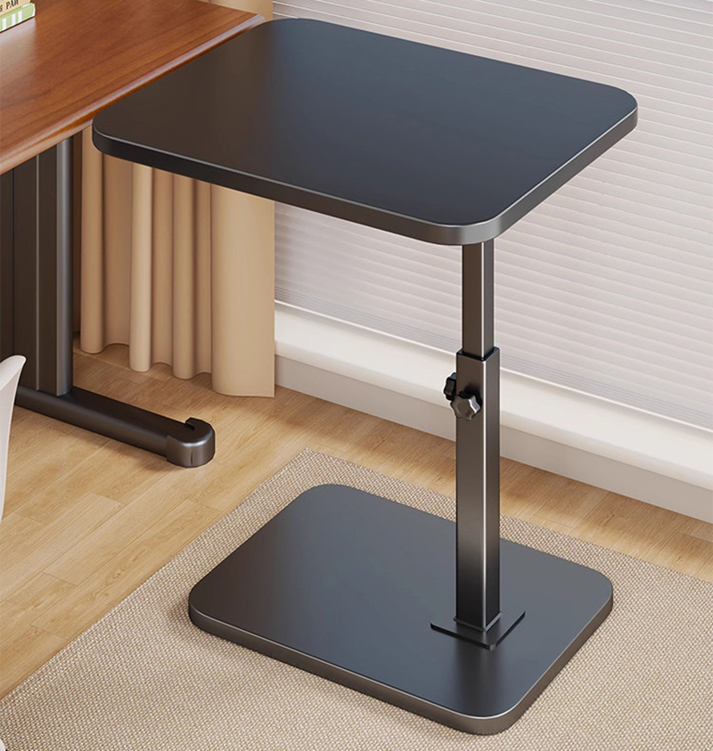 Bàn phụ nâng hạ evesigar / It's Home, chỉnh cao 45-80cm, chân chữ L, kê laptop và làm việc