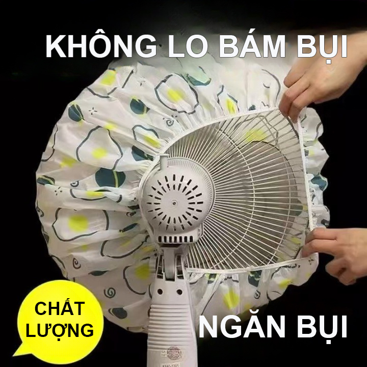 Túi bọc quạt Regoo RG2743 set 20 chiếc, phù hợp quạt điện thông dụng, giúp che phủ khi không sử dụng.
