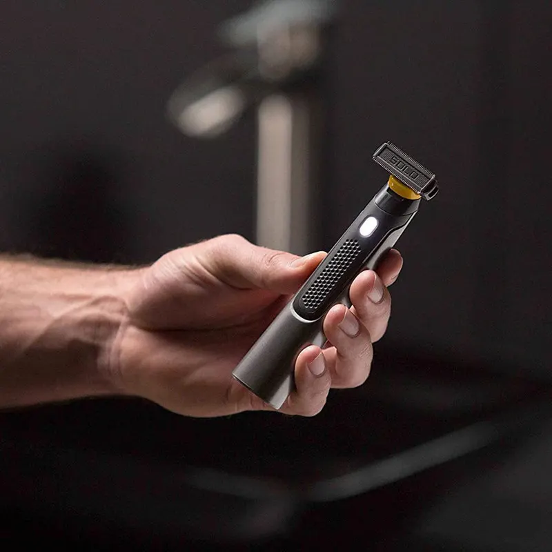 Máy tỉa lông body mini cầm tay RG1636, sạc tích điện, dài 15cm, pin 500–800mAh, dùng hơn 60 phút