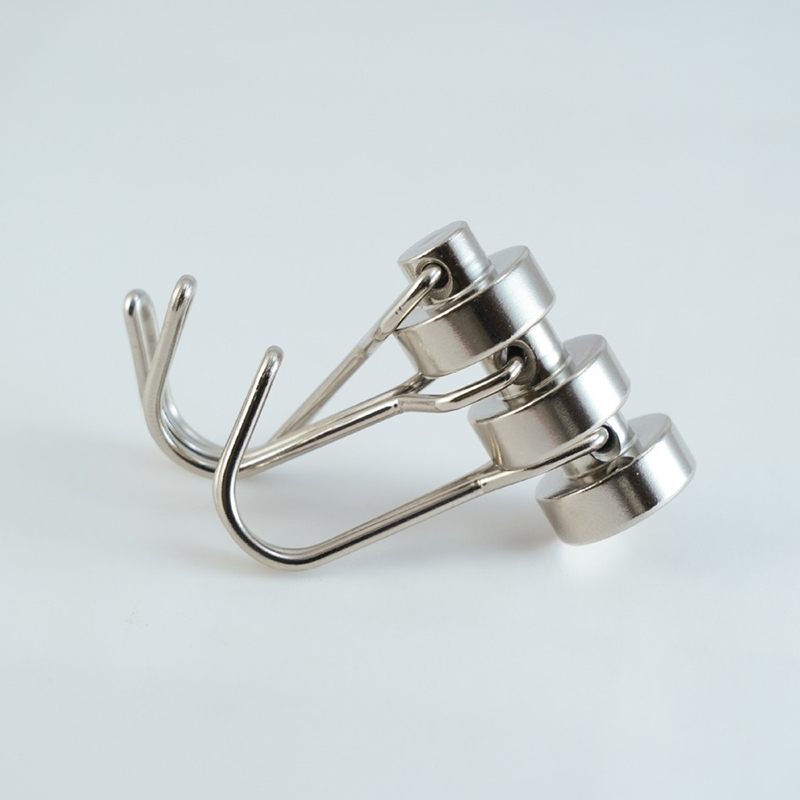 Móc nam châm từ tính RG2631, lực hút mạnh, treo đồ trên bề mặt kim loại không cần khoan