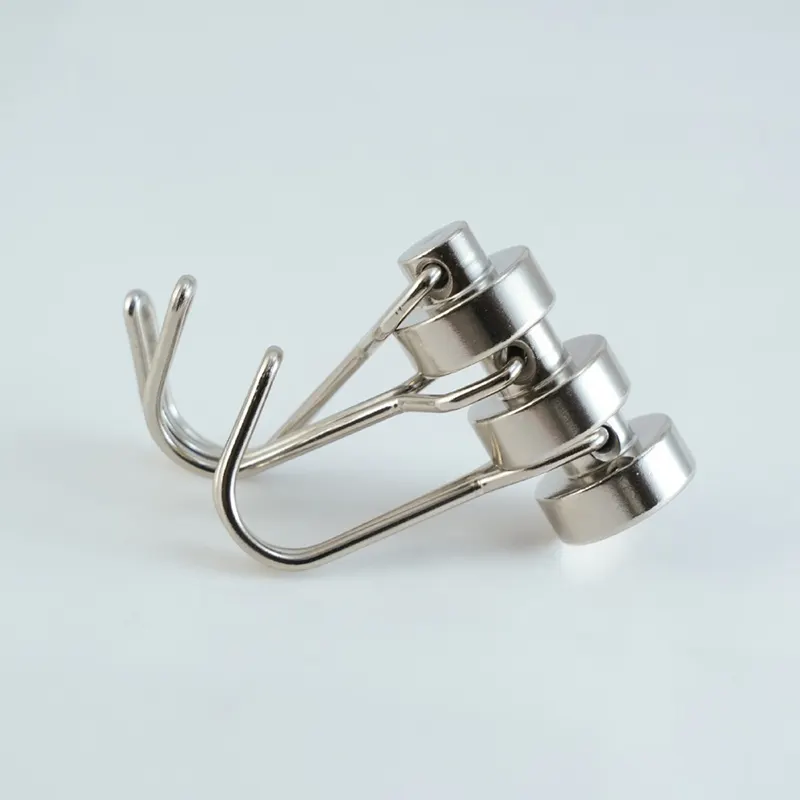 Móc nam châm từ tính RG2631, lực hút mạnh, treo đồ trên bề mặt kim loại không cần khoan