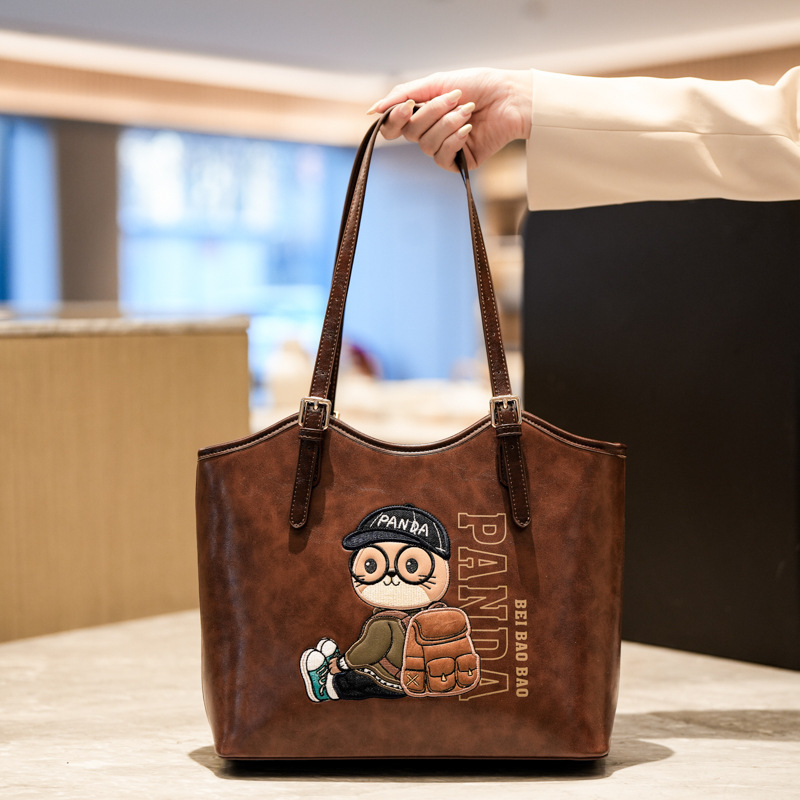 Túi đeo vai / túi xách tay nữ phong cách retro, túi xách công sở phù hợp đi làm, đi chơi và sử dụng hằng ngày bằng da PU cao cấp