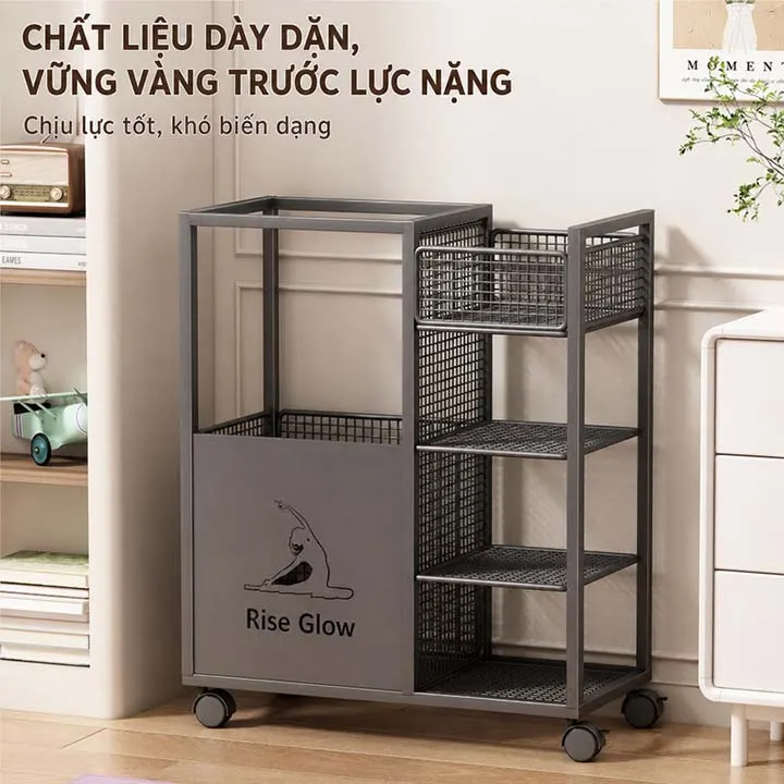 Giỏ đựng thảm yoga, kệ đựng dụng cụ tập thể dục