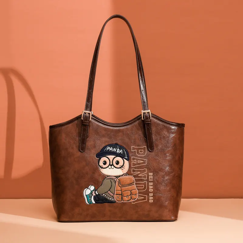 Túi đeo vai / túi xách tay nữ phong cách retro RG1637, túi xách công sở phù hợp đi làm, đi chơi và sử dụng hằng ngày bằng da PU cao cấp