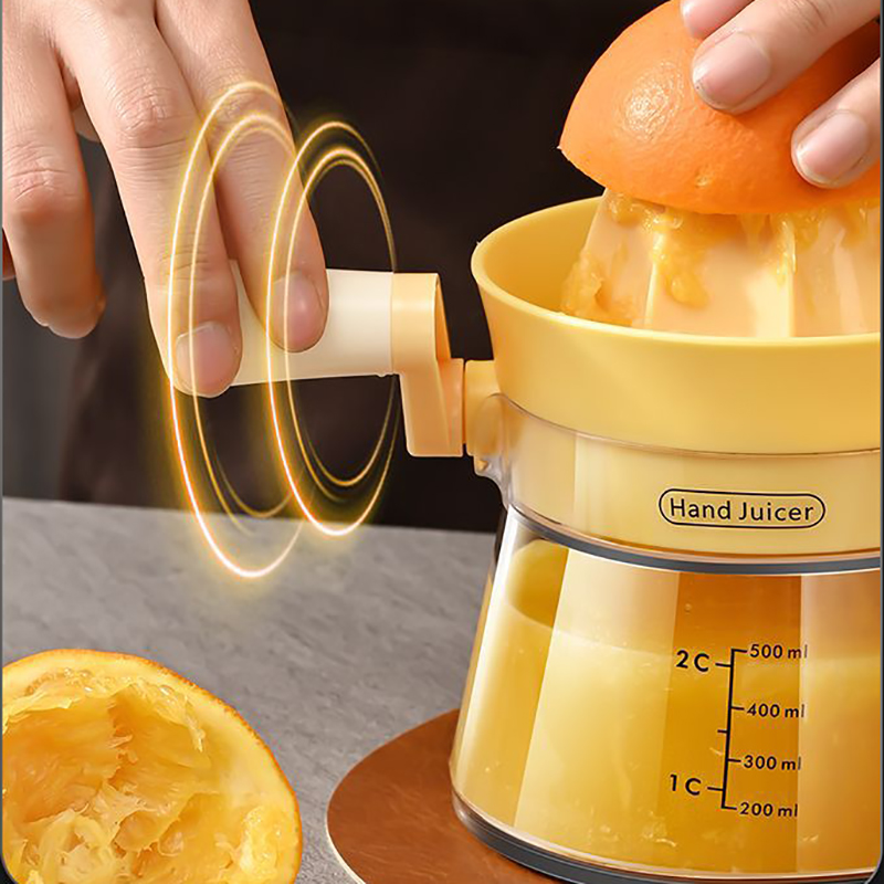 Máy ép trái cây quay tay Regoo dùng trong gia đình, phù hợp ép cam và trái cây mọng nước RG2034