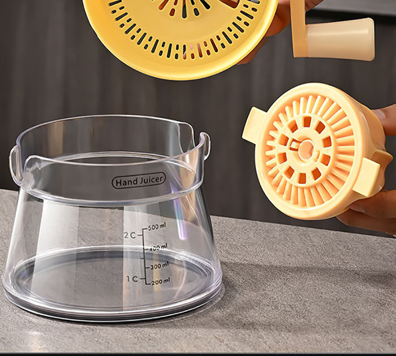 Máy ép trái cây quay tay Regoo dùng trong gia đình, phù hợp ép cam và trái cây mọng nước RG2034