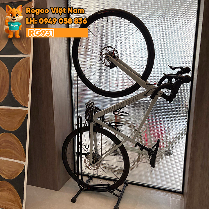 Giá đỡ xe đạp Regoo 3 chức năng, sử dụng thép cacbon chống han gỉ