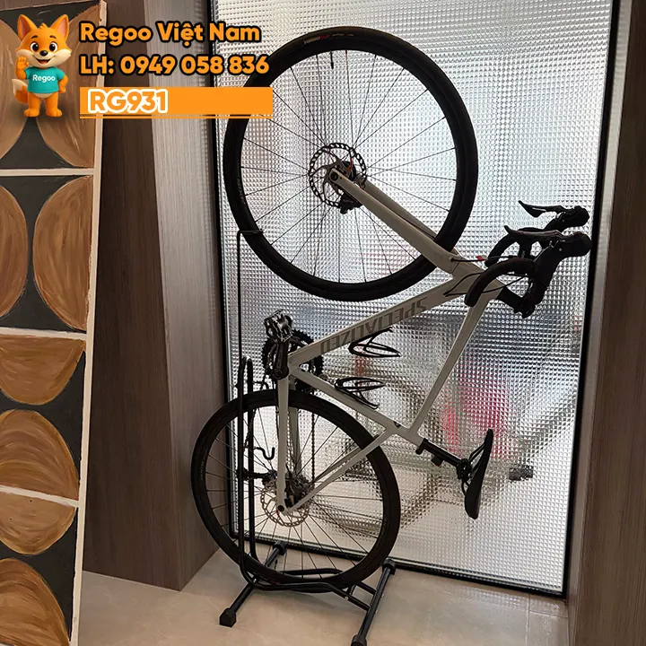 Giá đỡ xe đạp Regoo 3 chức năng, sử dụng thép cacbon chống han gỉ