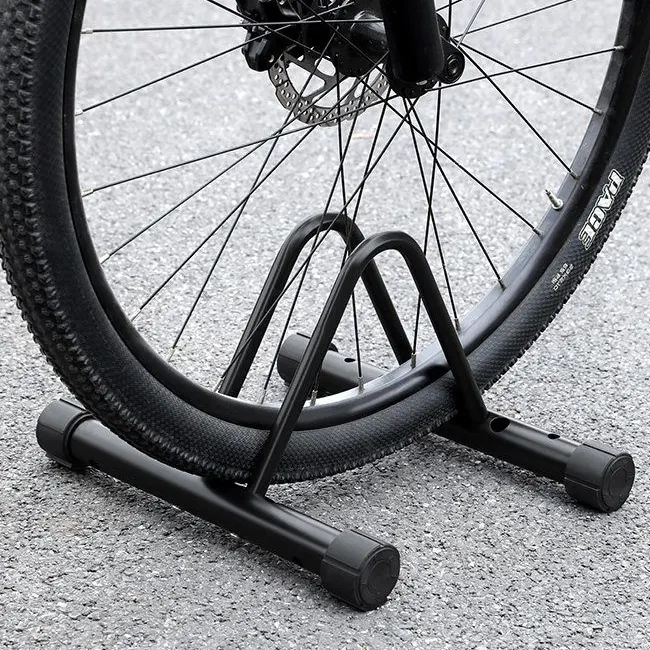 Giá đỡ xe đạp Regoo bằng thép cacbon, chỉnh bánh rộng 3-11,5 cm, thay chân chống