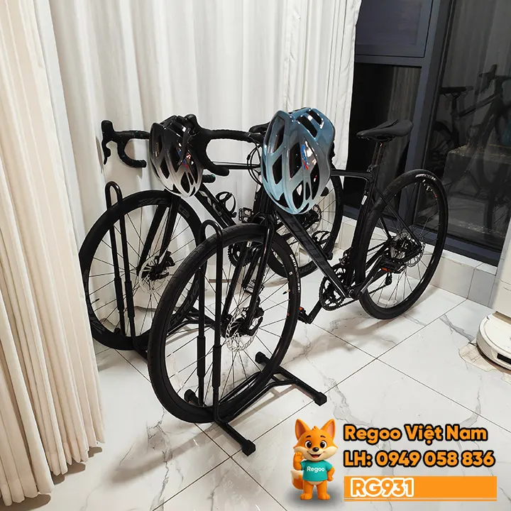 Giá đỡ xe đạp cao cấp Regoo 3 trong 1 - Hàng chuẩn đóng hộp dạng lắp ráp