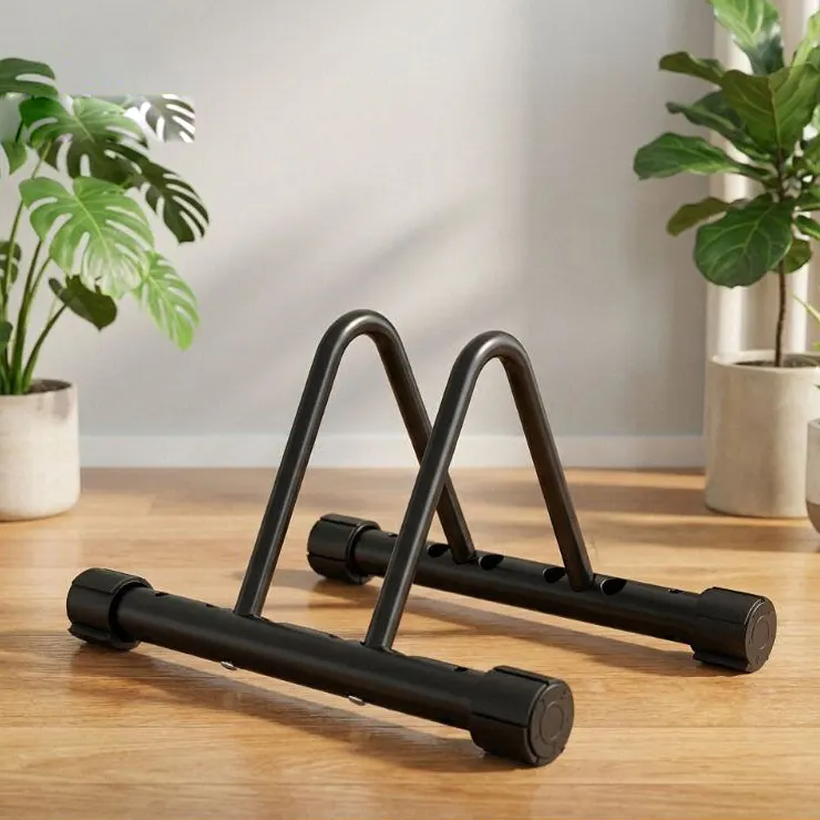 Giá đỡ xe đạp Regoo bằng thép cacbon, chỉnh bánh rộng 3-11,5 cm, thay chân chống
