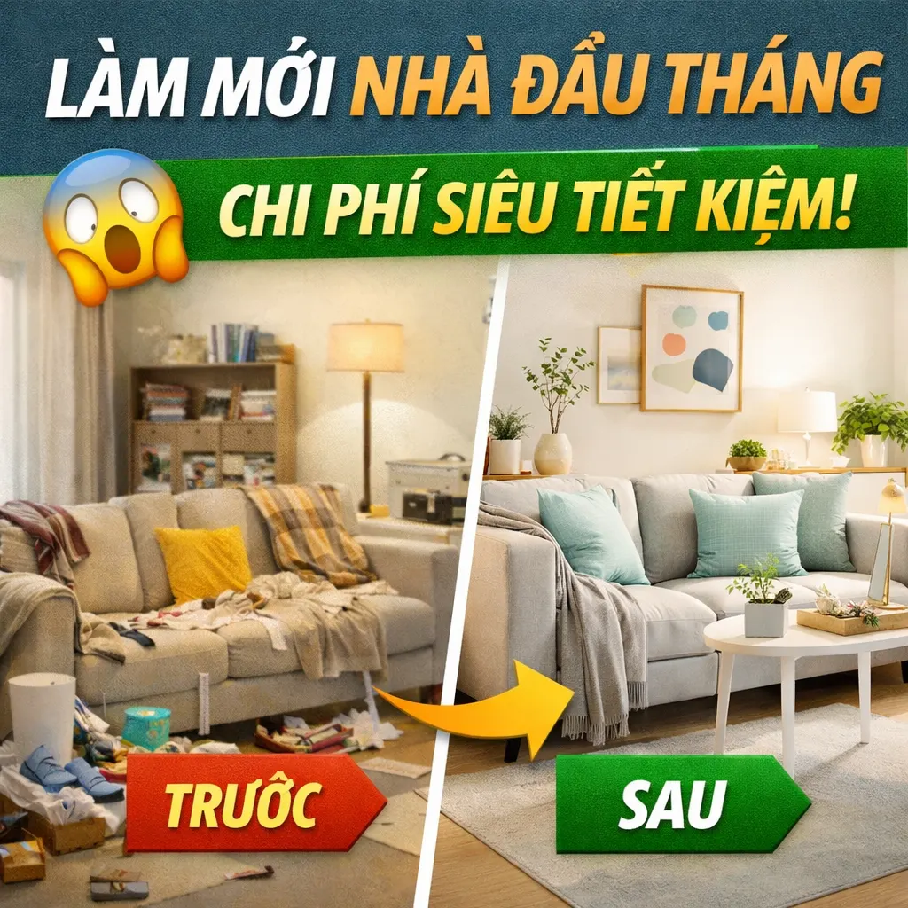 Làm mới không gian đầu tháng mà không tốn nhiều tiền: 9 cách đổi mood nhà bằng những chỉnh sửa nhỏ