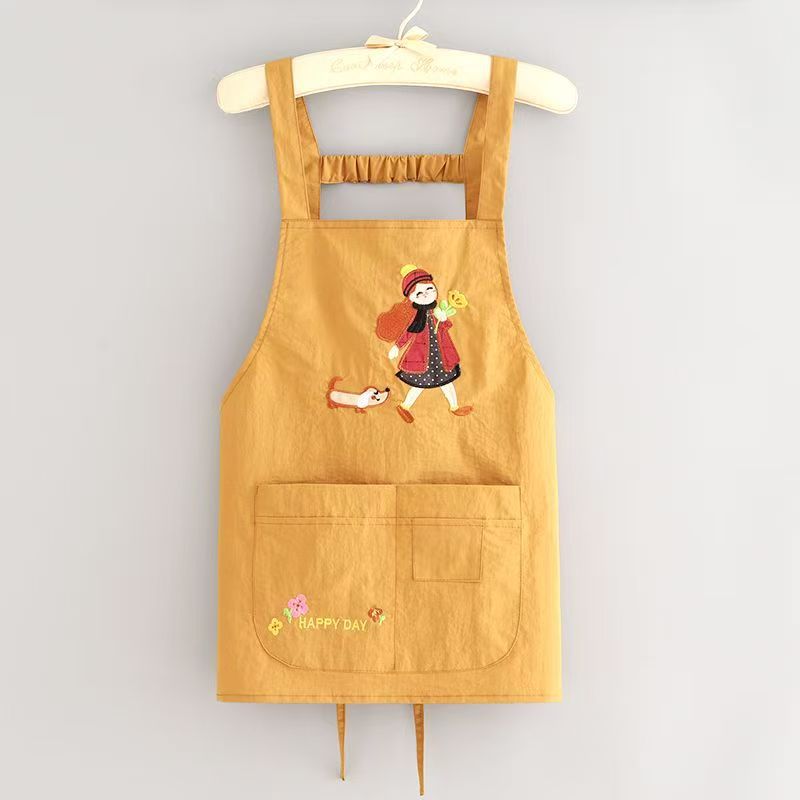 Tạp dề chống thấm Regoo RG1835 combo 2 chiếc, 1 dáng ngắn 54x68cm, 1 dáng dài 74x68cm, có túi trước tiện dùng