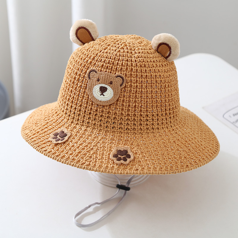 Mũ chống nắng trẻ em RG1642 kiểu bucket, vành rộng, phù hợp cho bé trai và bé gái, dùng đi chơi ngoài trời.