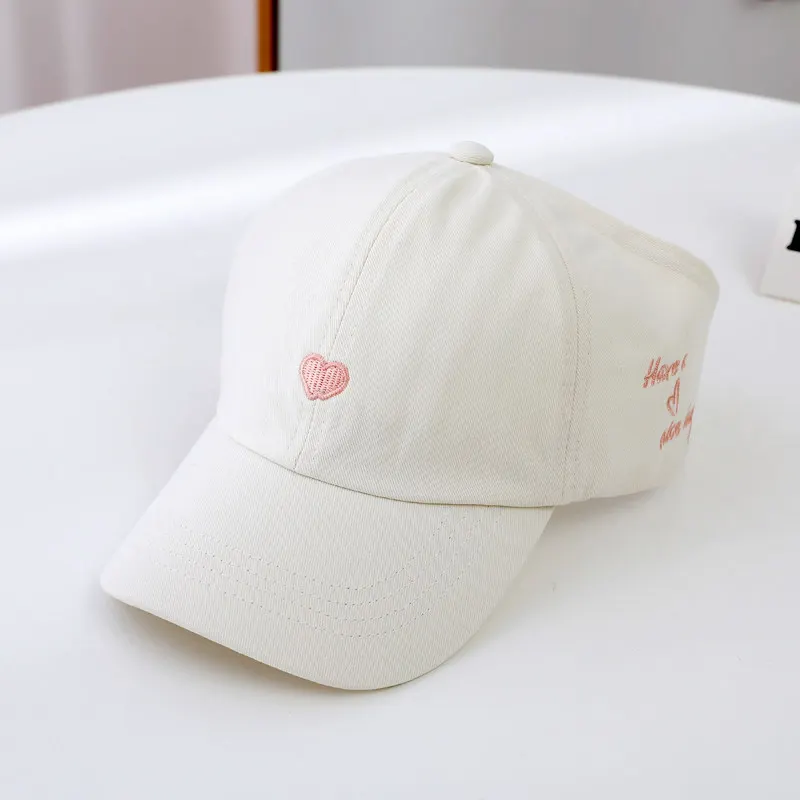 Mũ lưỡi trai mẹ và bé Regoo RG1643, vải cotton có chỉnh size, có size cho bé và cho mẹ
