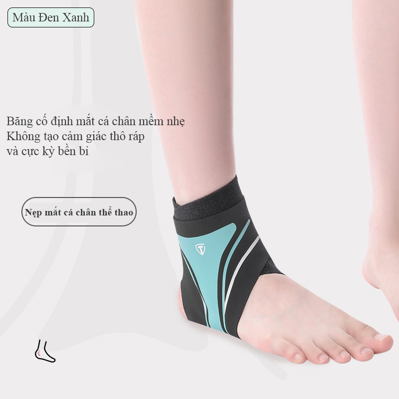 Đai cổ chân Regoo RG741 mỏng 0,8 mm, Dụng cụ bảo vệ mắt cá chân, cố định khớp cổ chân, hỗ trợ chống bong gân, dùng trong thể thao và phục hồi vận động.