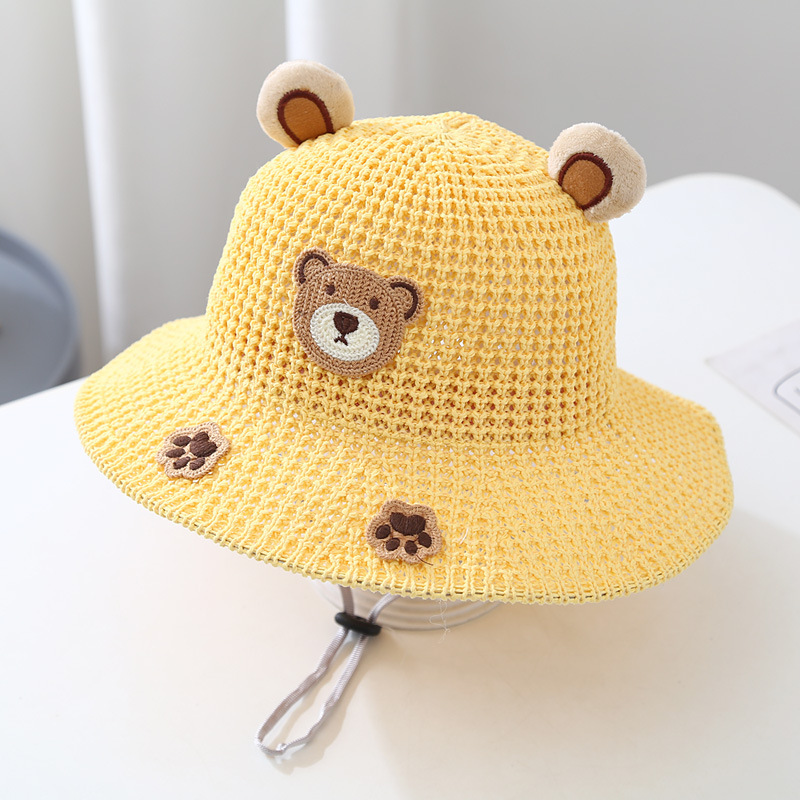 Mũ chống nắng trẻ em RG1642 kiểu bucket, vành rộng, phù hợp cho bé trai và bé gái, dùng đi chơi ngoài trời.